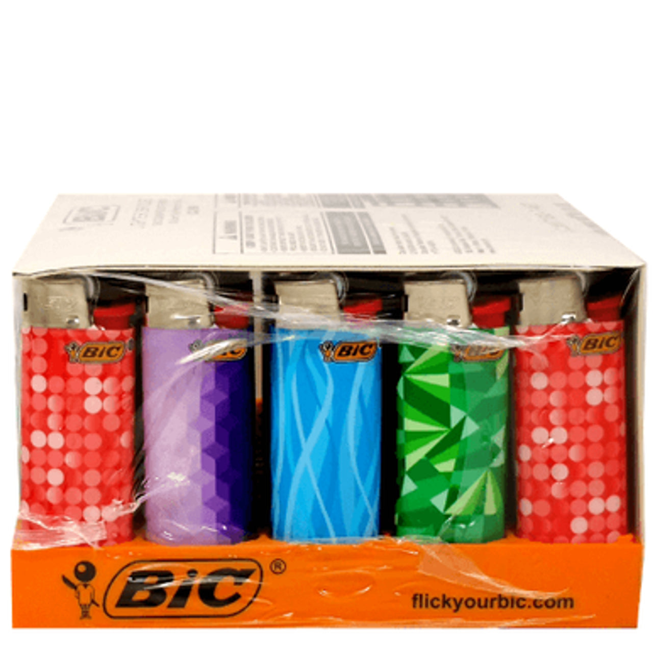 Bic Mini Lighters Geometry Series - 50ct