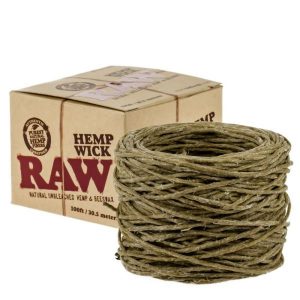 Raw Hemp Wick 100Ft (30.48 Meter)
