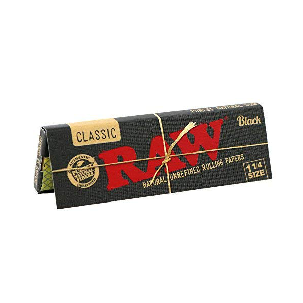 Raw Classic Black 1/4 24 Ct Case/42