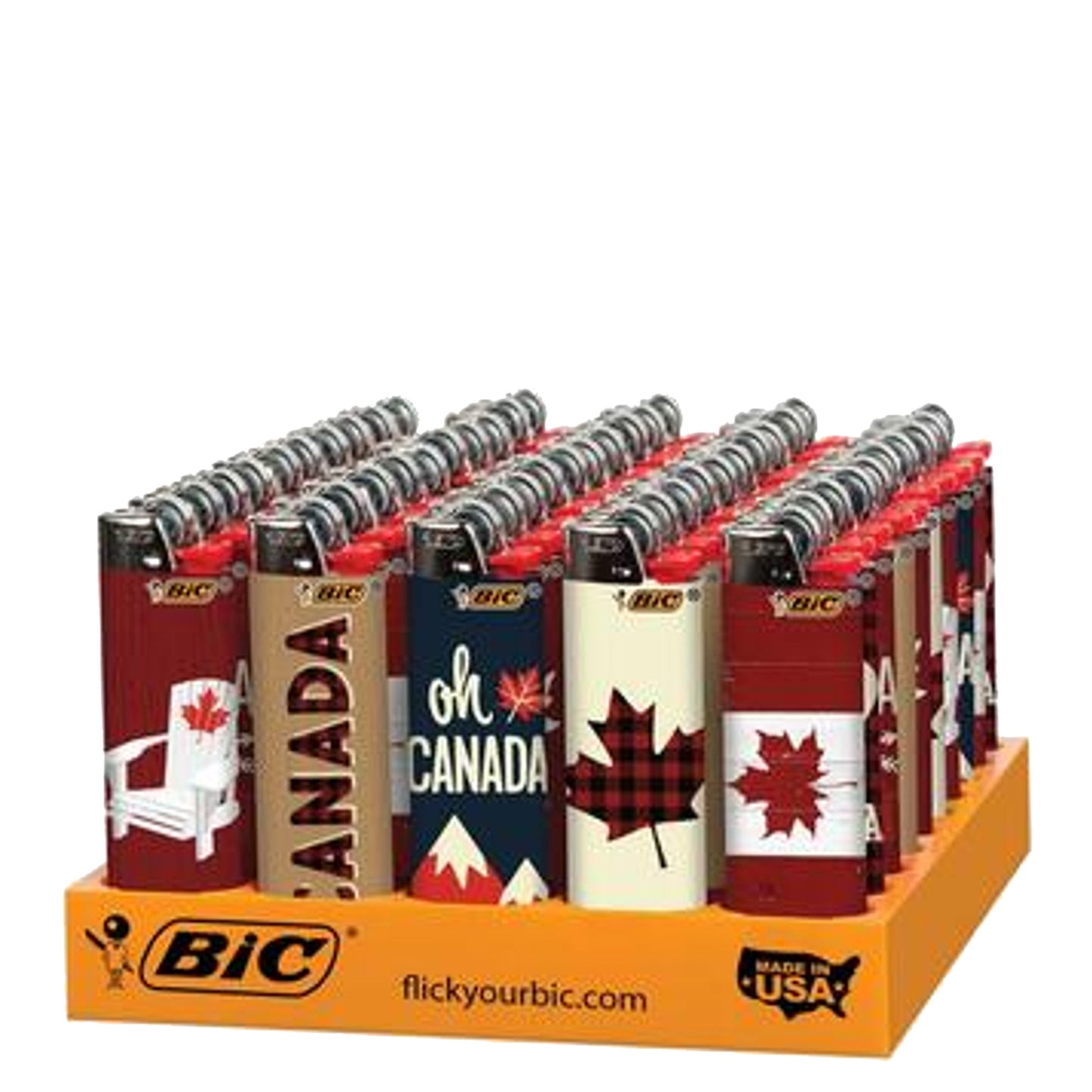 Bic Lighters Canada Series - 50ct