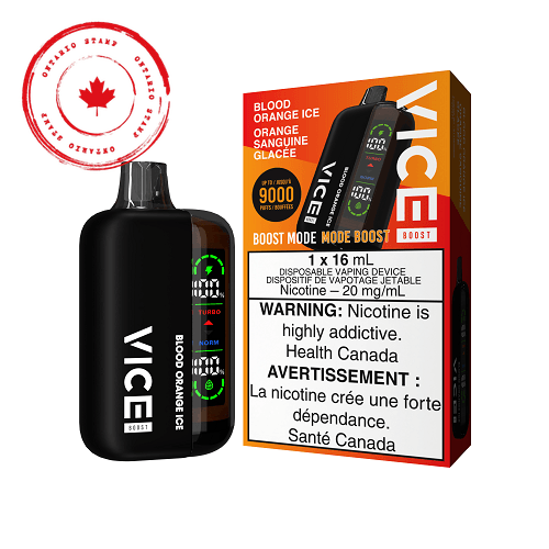 VICE BOOST - DEVICE + KIT PACKAGE - BLOOD ORANGE ICE