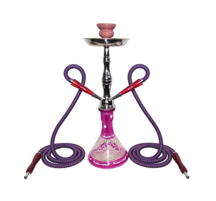 ZEBRA CLOUD 2HOSE HOOKAH 19" 12/CASE