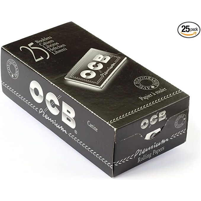 OCB Premium Double Single Wide Rolling Papers - 25ct