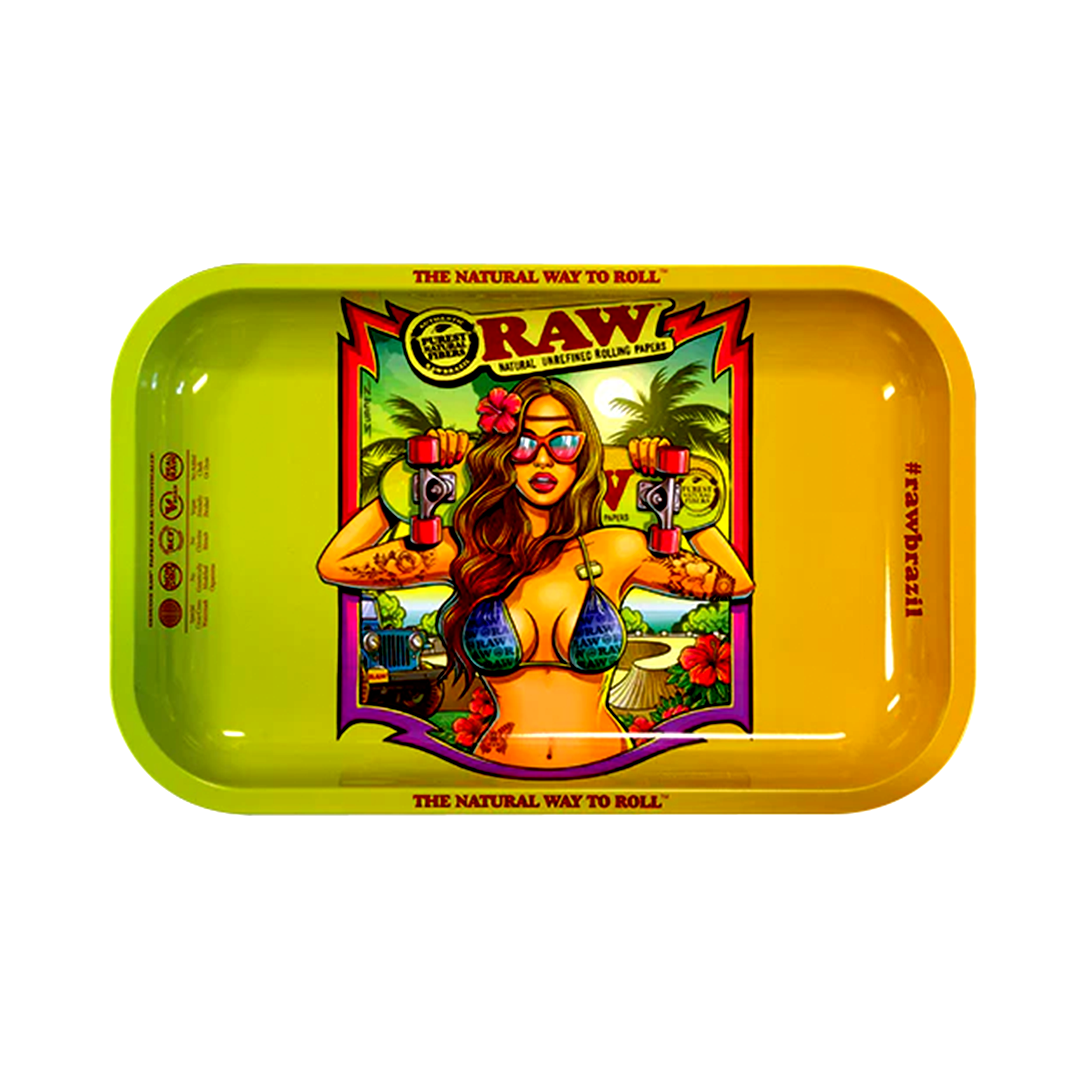 RAW Brazil Metal Tray - Small