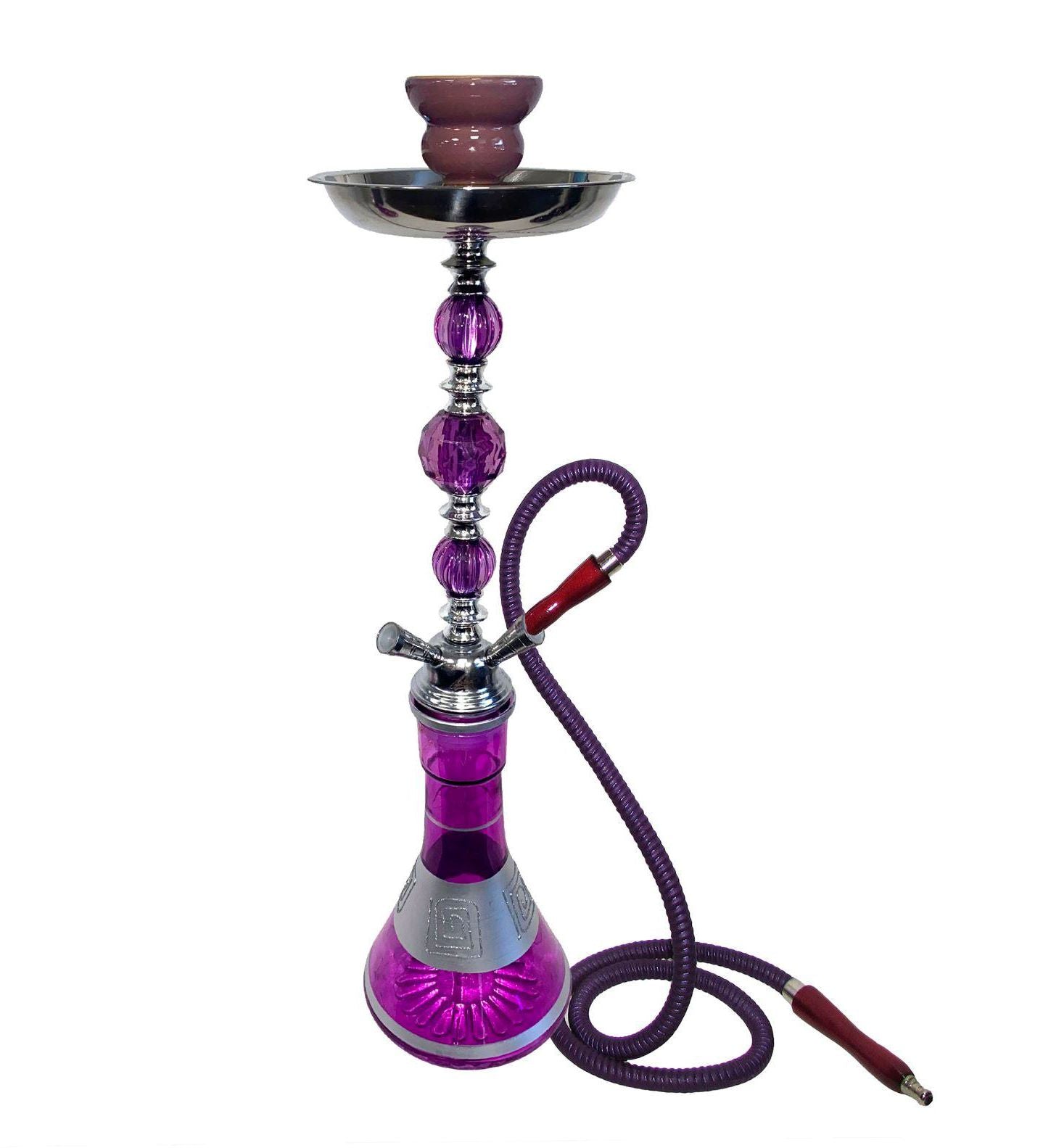 ZEBRA TRIPLE 3 HOSE 29" HOOKAH MIX COLOR 12/CS