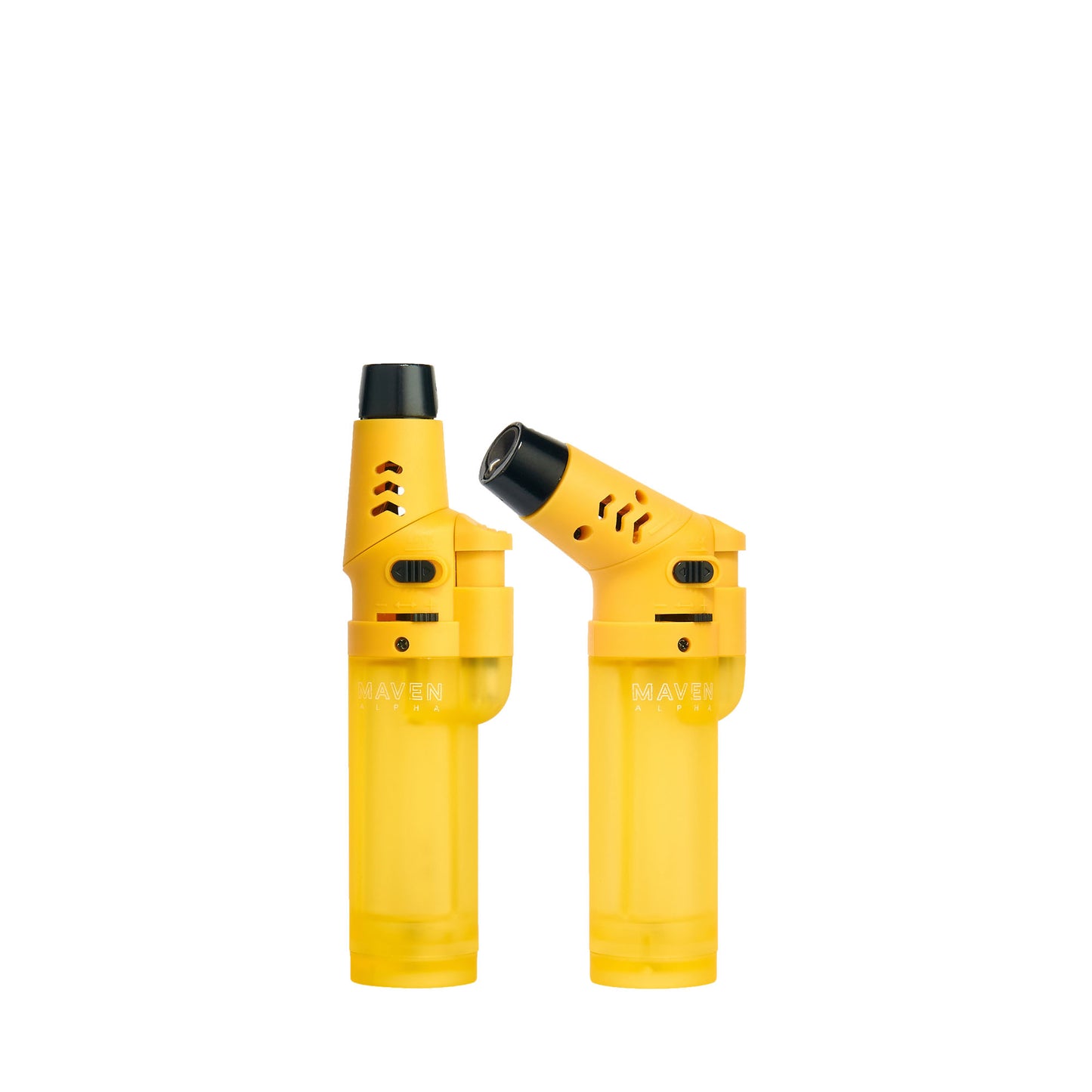 Maven Alpha Transparent Torch Lighters - 15ct