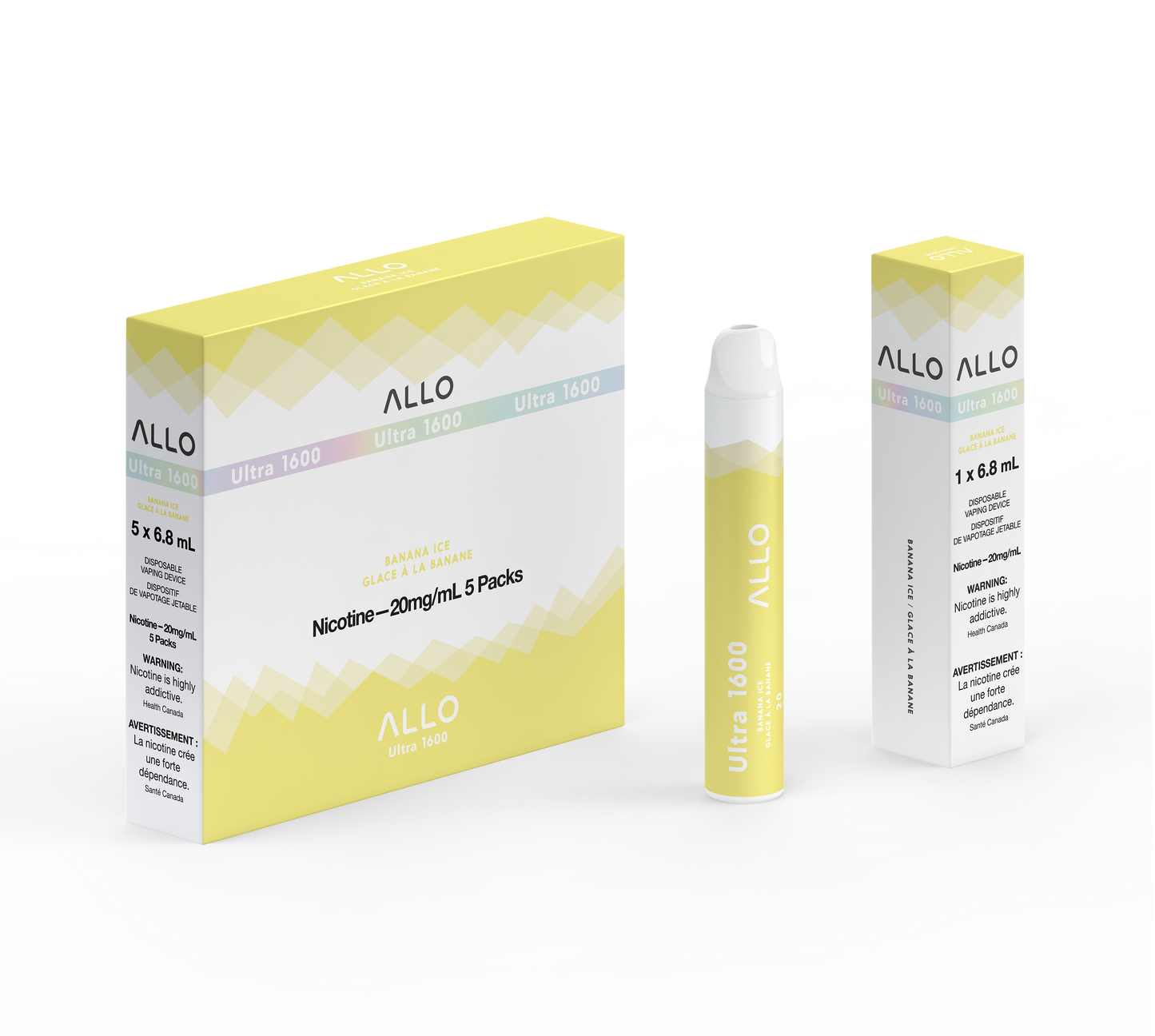 ALLO ULTRA 1600 DISPOSABLE 25PC/CARTOON