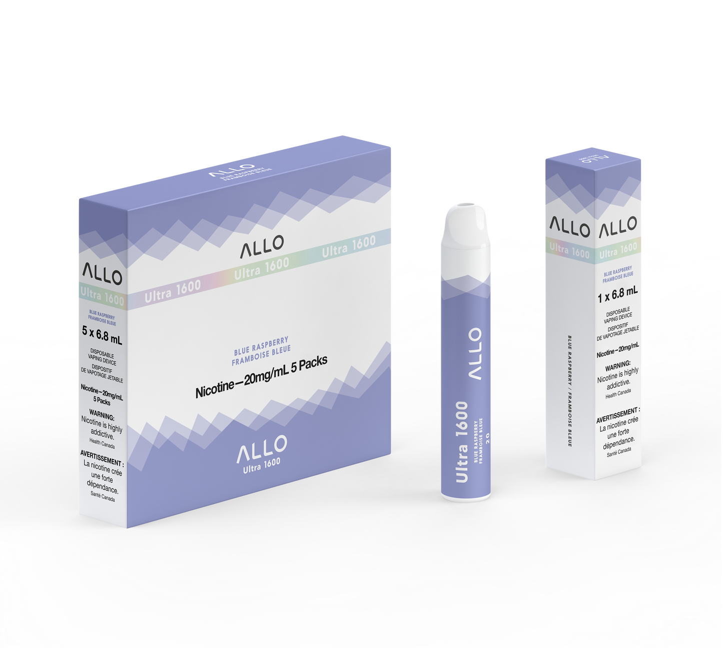ALLO ULTRA 1600 DISPOSABLE 25PC/CARTOON