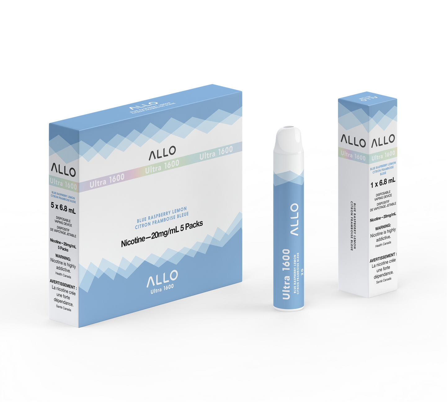 ALLO ULTRA 1600 DISPOSABLE 25PC/CARTOON