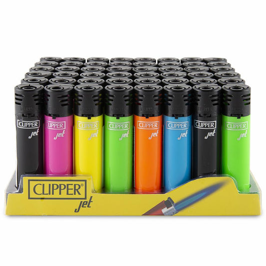 Clipper Classic Jet Flame Lighters - 48ct