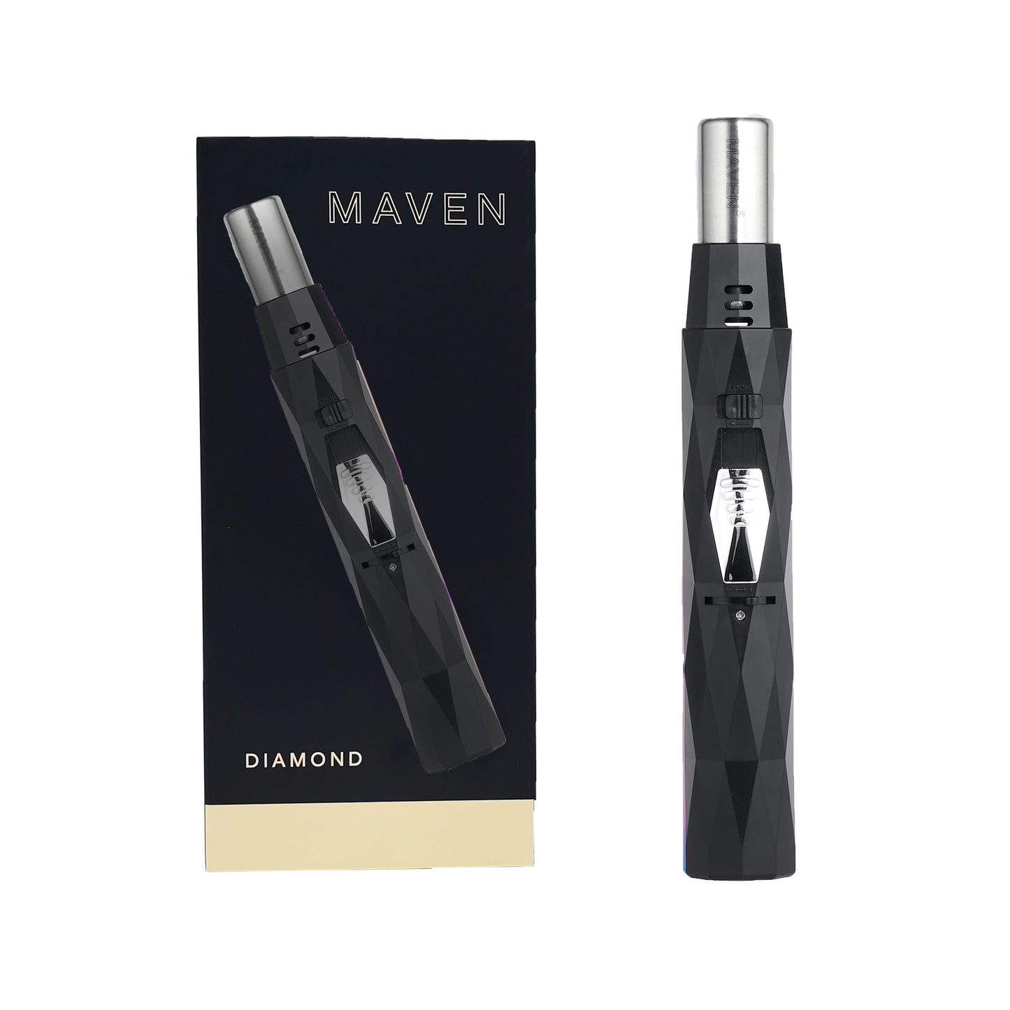 MAVEN DIAMOND MIX COLOUR PEN TORCH LIGHTER