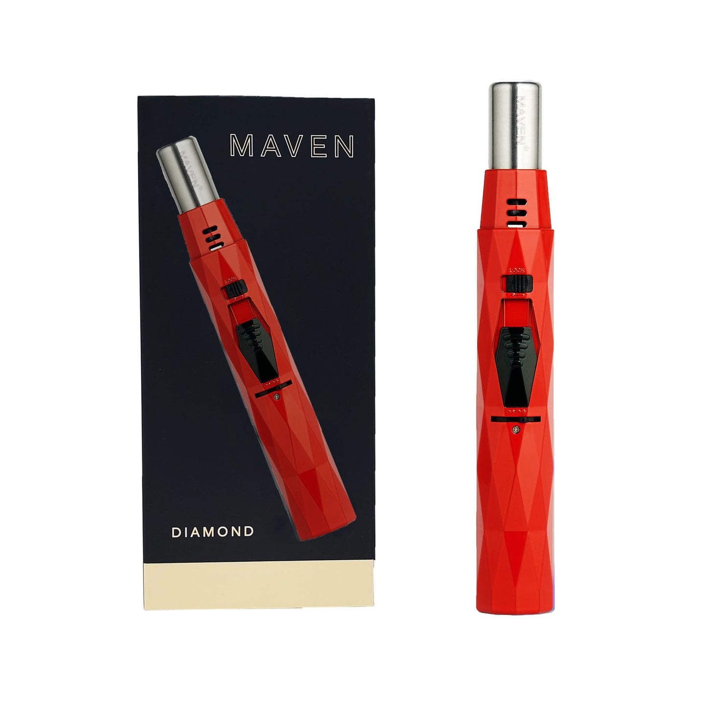 MAVEN DIAMOND MIX COLOUR PEN TORCH LIGHTER
