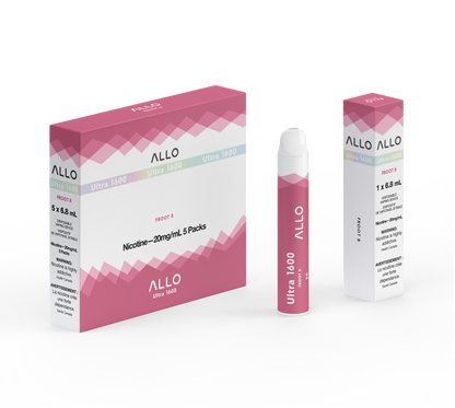 ALLO ULTRA 1600 DISPOSABLE 25PC/CARTOON