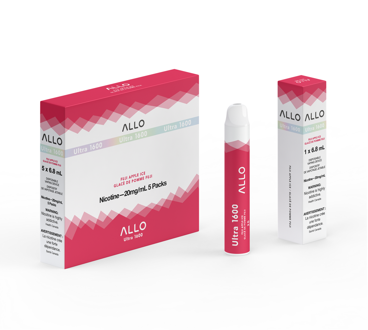 ALLO ULTRA 1600 DISPOSABLE 25PC/CARTOON