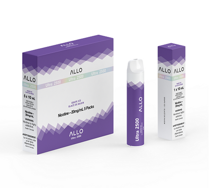 ALLO ULTRA 2500 DISPOSABLE 5PC/CARTON