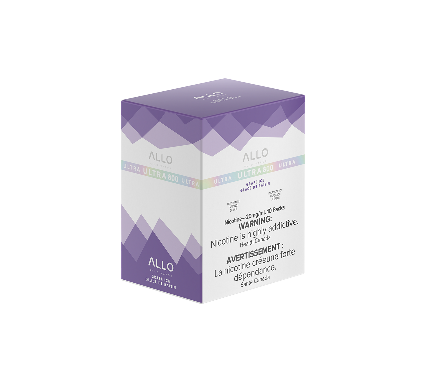 ALLO ULTRA 800 DISPOSABLE 10PC/CARTON