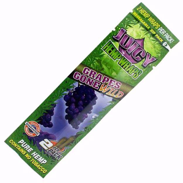 JUICY JAY HEMP WRAPS 2X BLACK N BLUEBERRY TWIST PACK/2 BOX/25
