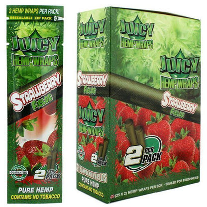 JUICY JAY HEMP WRAPS 2X BLACK N BLUEBERRY TWIST PACK/2 BOX/25