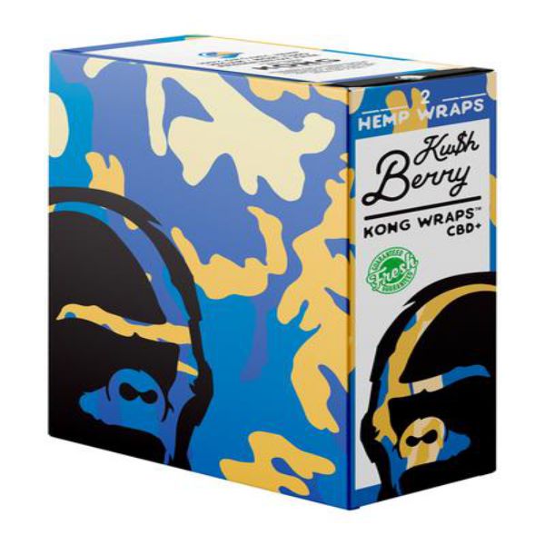 Kong Organic Hemp Wraps Case/50