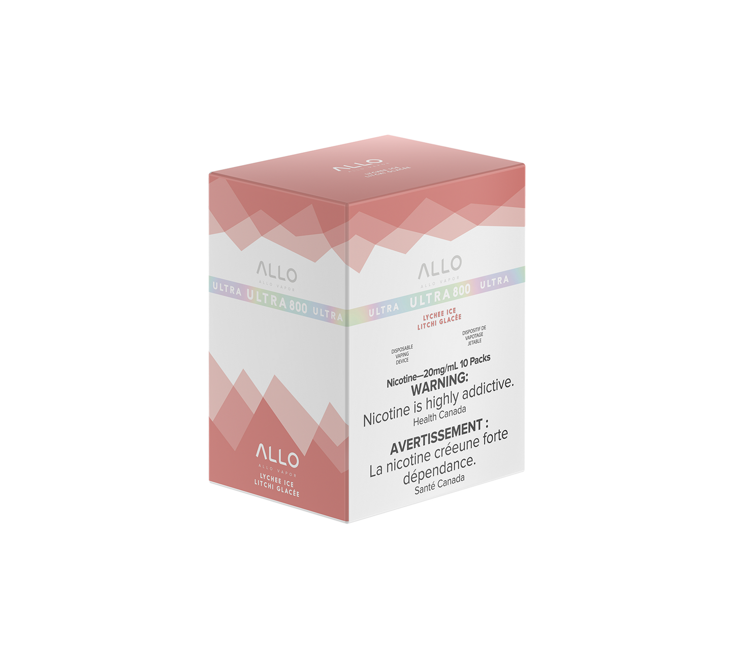 ALLO ULTRA 800 DISPOSABLE 10PC/CARTON