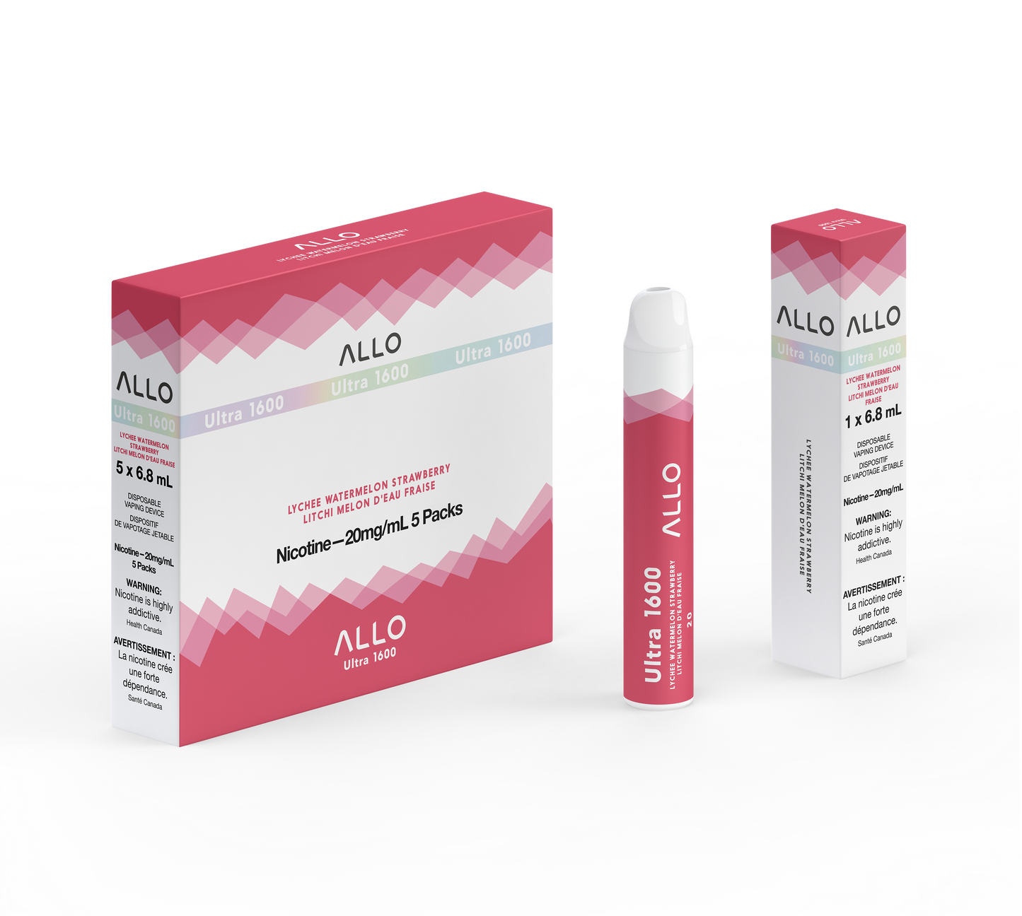 ALLO ULTRA 1600 DISPOSABLE 25PC/CARTOON