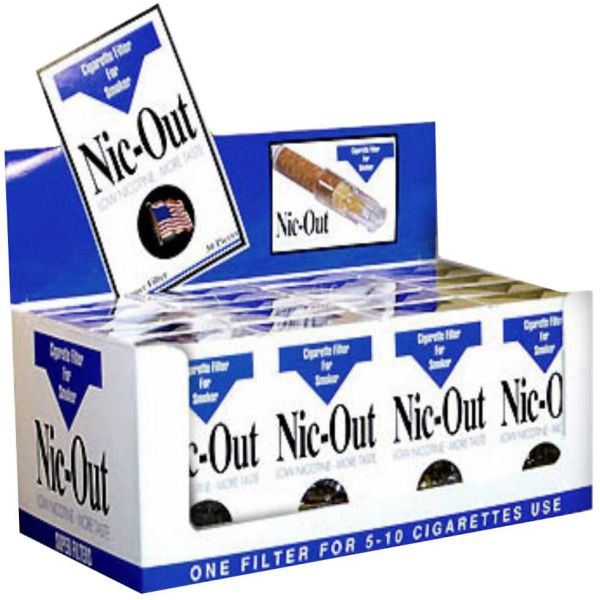 Nic Out Cgarette Filters 20Pks/30Filters