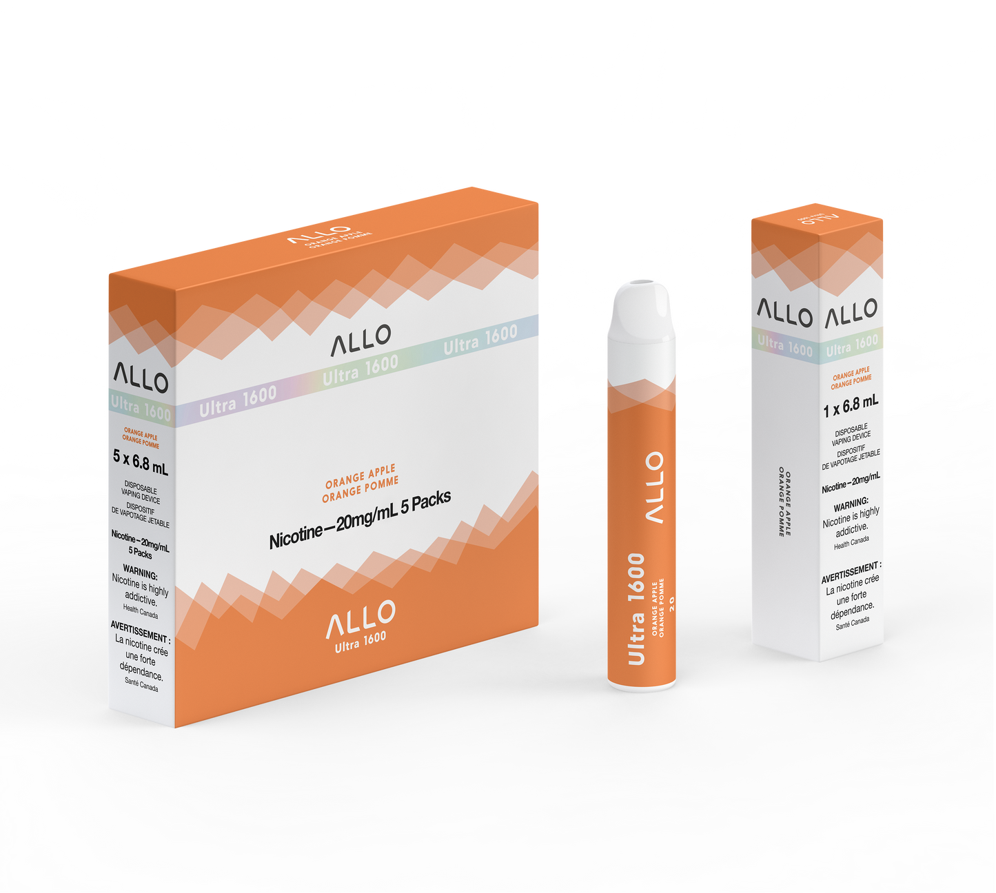 ALLO ULTRA 1600 DISPOSABLE 25PC/CARTOON
