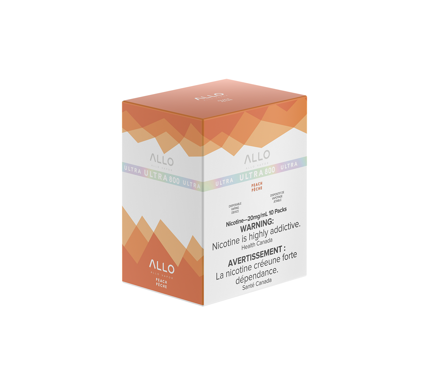 ALLO ULTRA 800 DISPOSABLE 10PC/CARTON