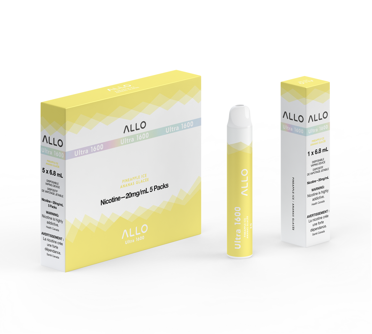 ALLO ULTRA 1600 DISPOSABLE 25PC/CARTOON