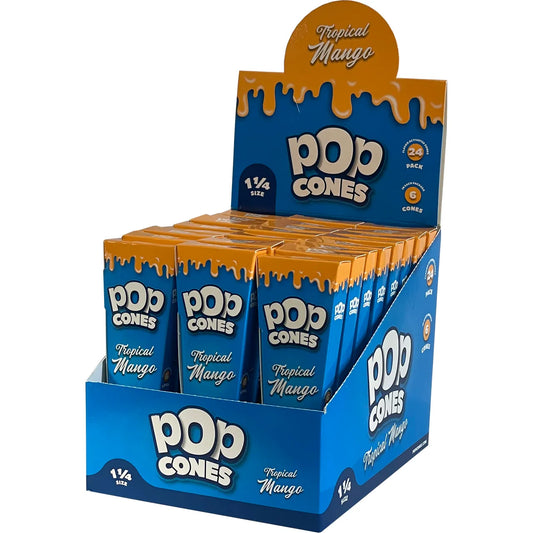 Pop 1 1/4 Pre Rolled Cones - 24ct
