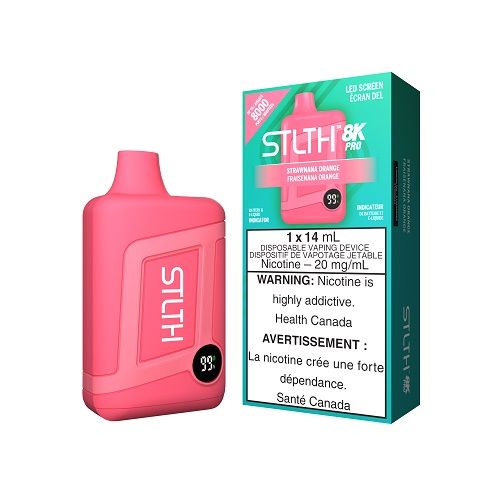 STLTH 8K Pro - Strawnana Orange