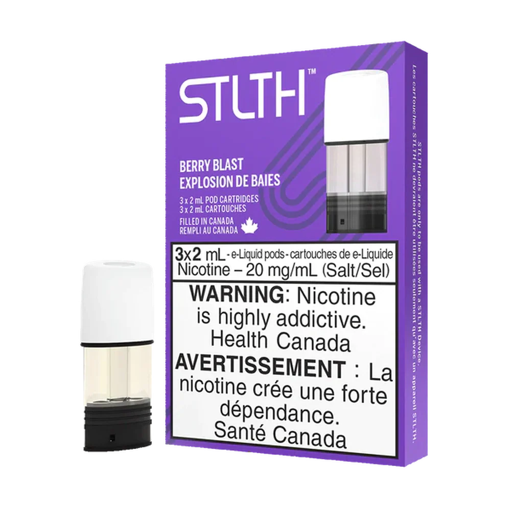 STLTH Pod Pack E-Cigarette Replacement Pods with Various Flavor Options