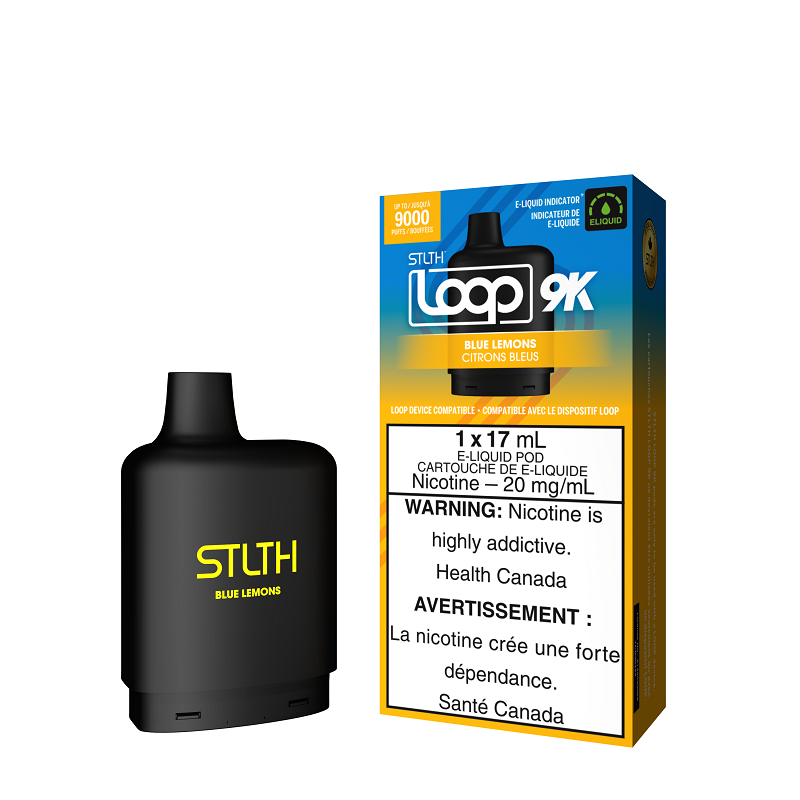 STLTH LOOP 9K - POD + KIT PACKAGE - BLUE LEMONS