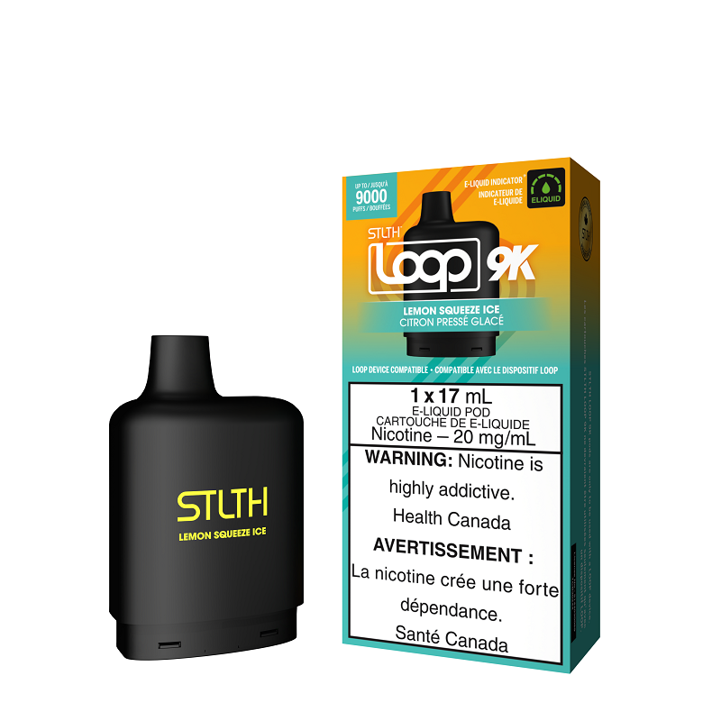 STLTH LOOP 9K - POD + KIT PACKAGE - LEMON SQUEEZE ICE