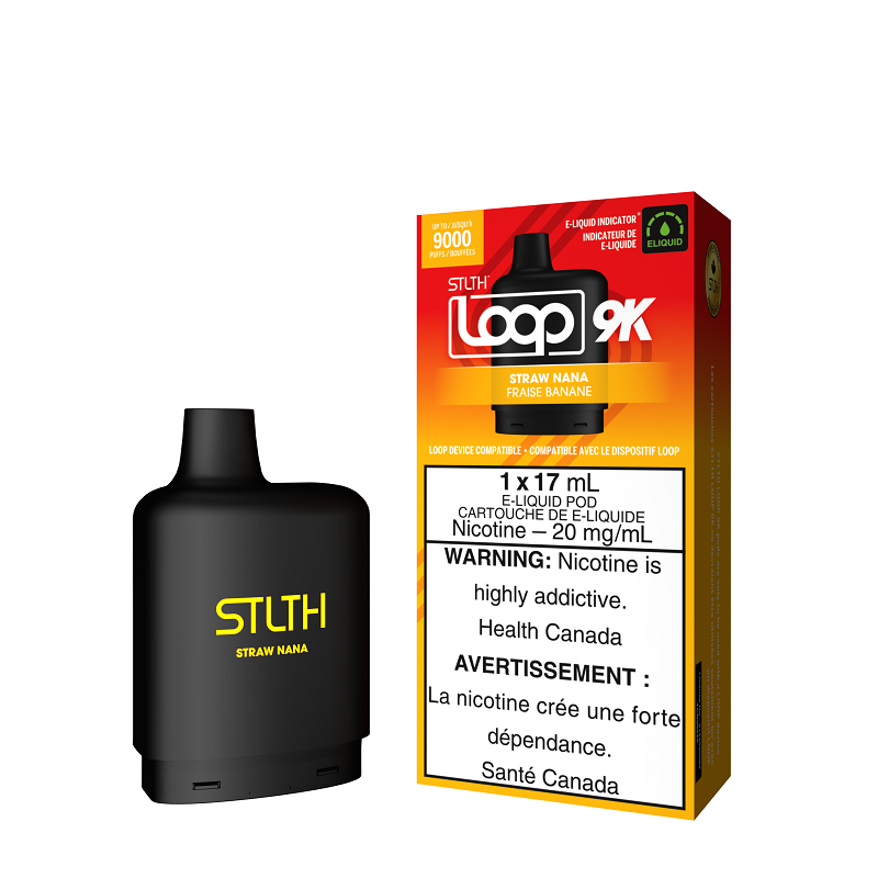 STLTH LOOP 9K - POD + KIT PACKAGE - STRAW NANA