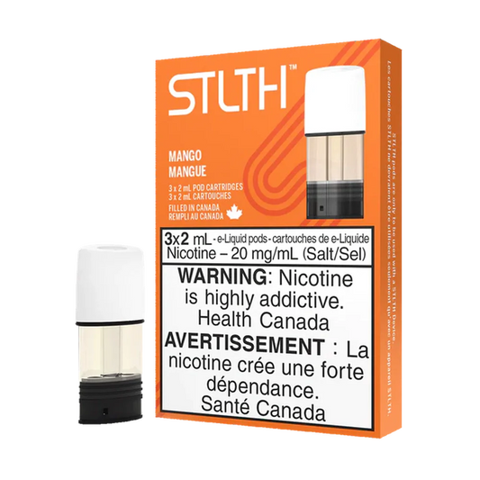 STLTH Pod Pack E-Cigarette Replacement Pods with Various Flavor Options