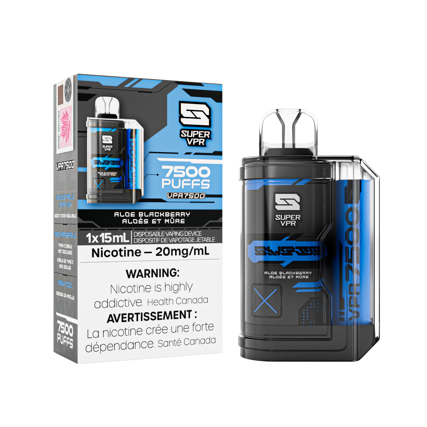 SUPER VPR 7500 DISPOSABLE BOX/5