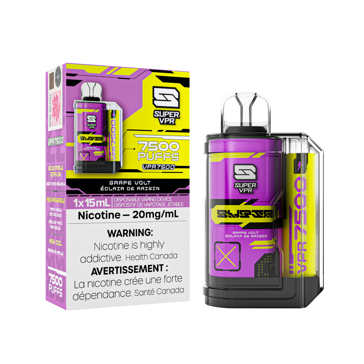 SUPER VPR 7500 DISPOSABLE BOX/5