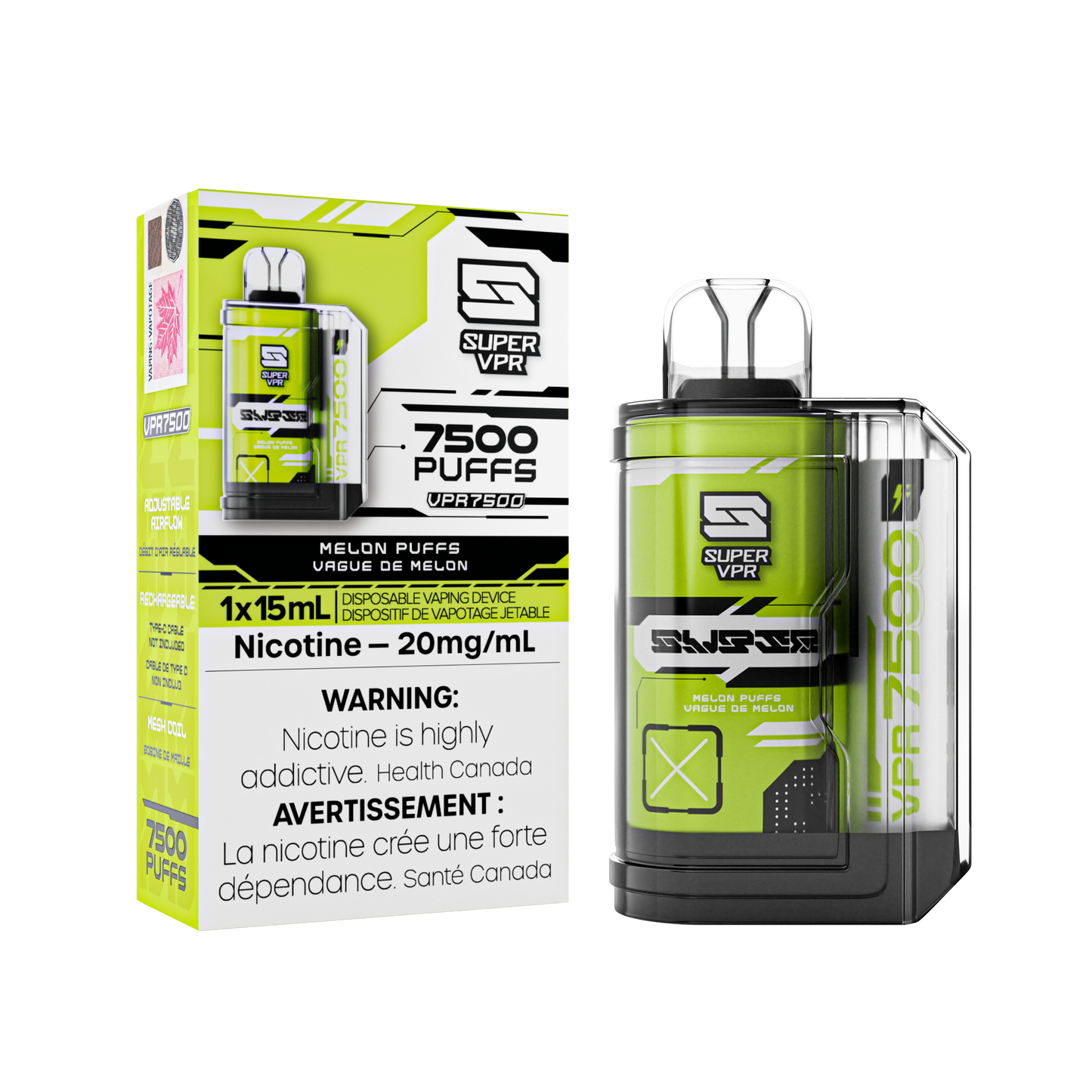 SUPER VPR 7500 DISPOSABLE BOX/5