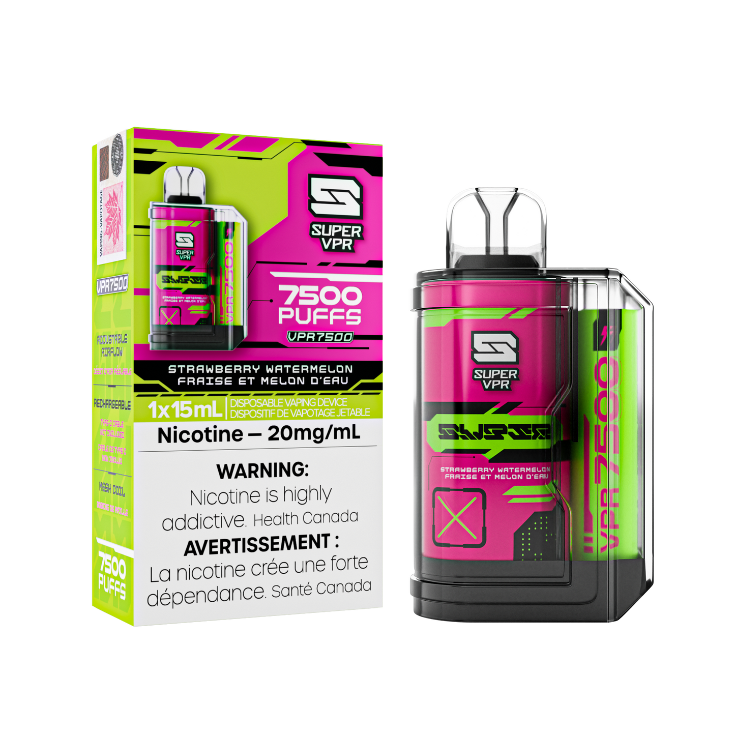 SUPER VPR 7500 DISPOSABLE BOX/5