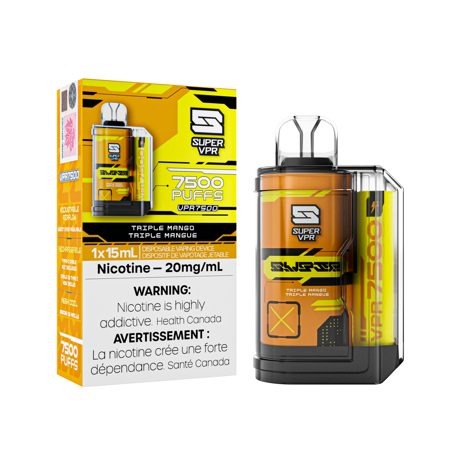 SUPER VPR 7500 DISPOSABLE BOX/5