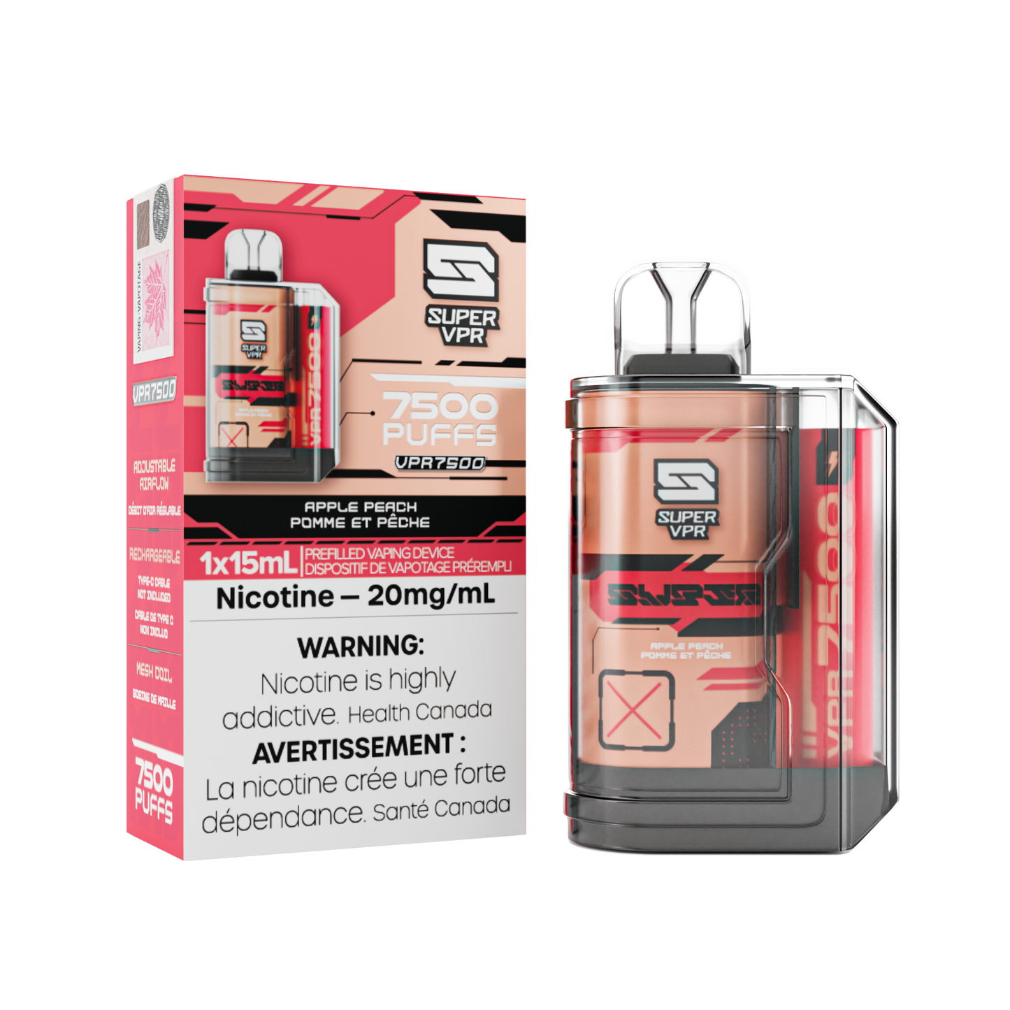 SUPER VPR 7500 DISPOSABLE BOX/5