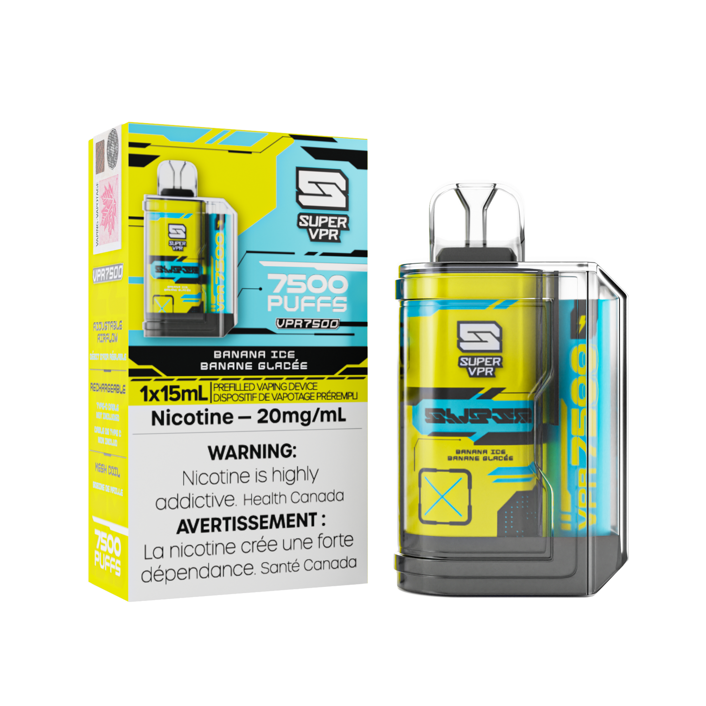 SUPER VPR 7500 DISPOSABLE BOX/5