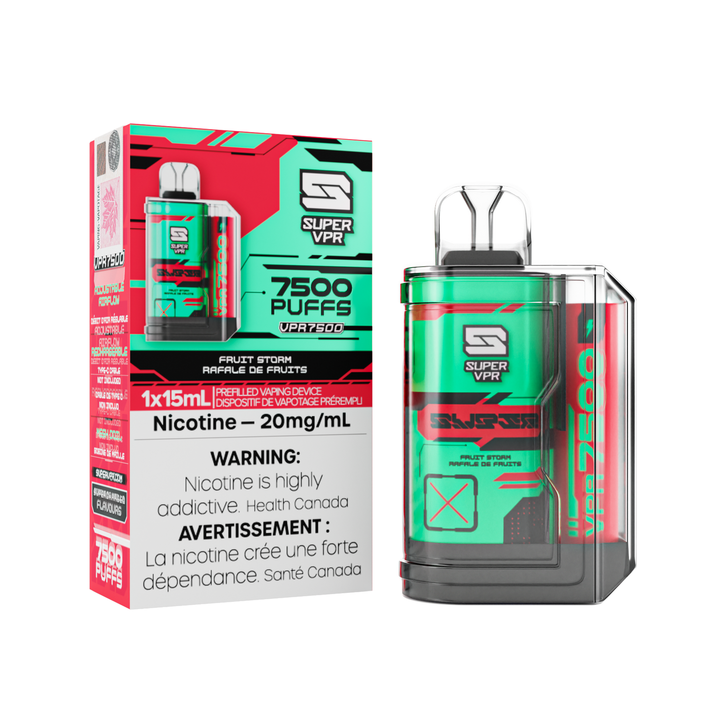 SUPER VPR 7500 DISPOSABLE BOX/5