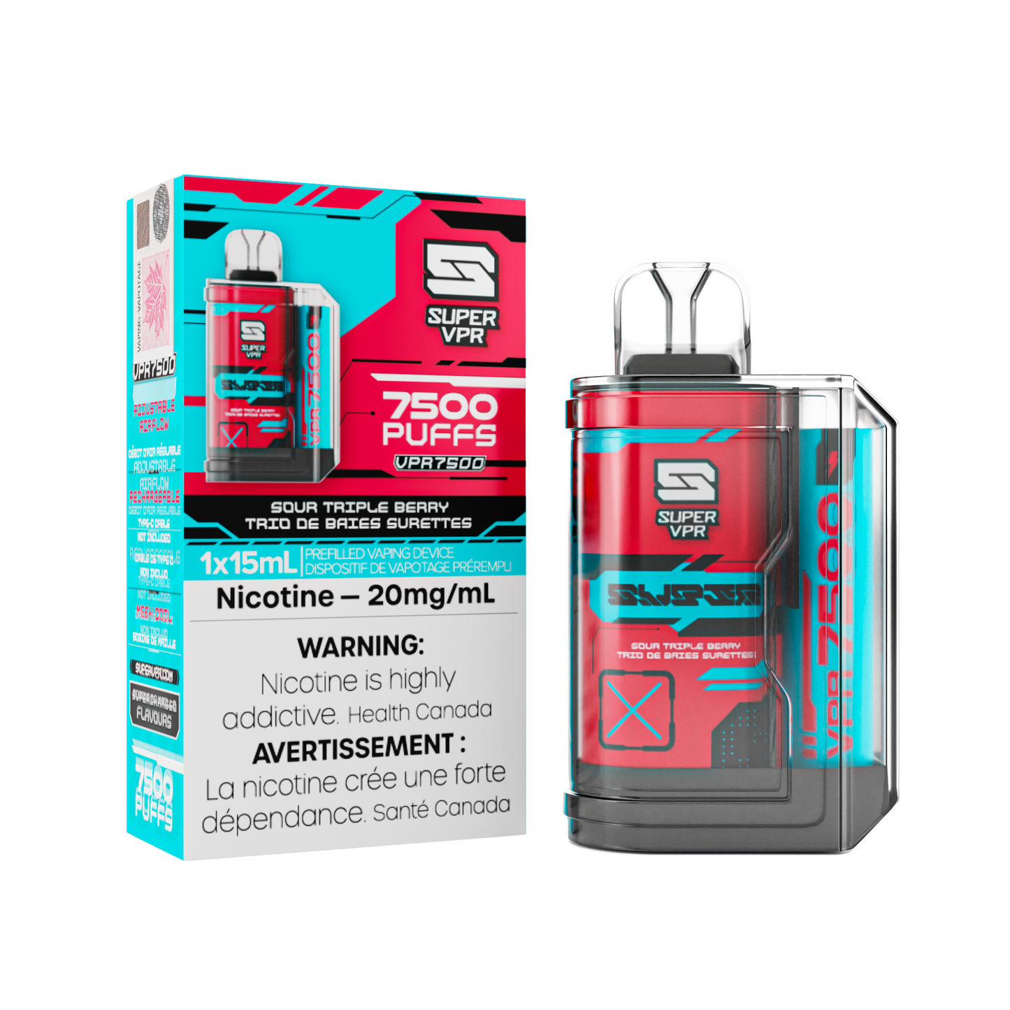 SUPER VPR 7500 DISPOSABLE BOX/5