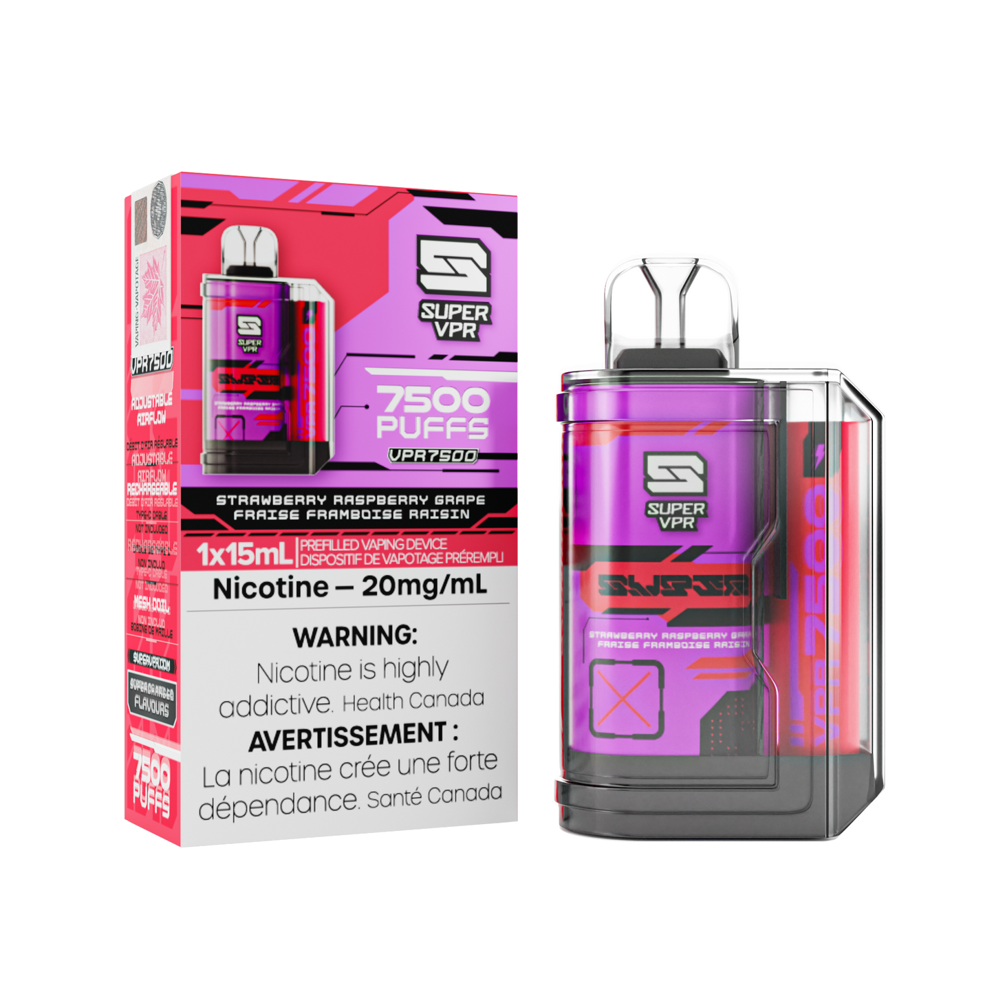 SUPER VPR 7500 DISPOSABLE BOX/5