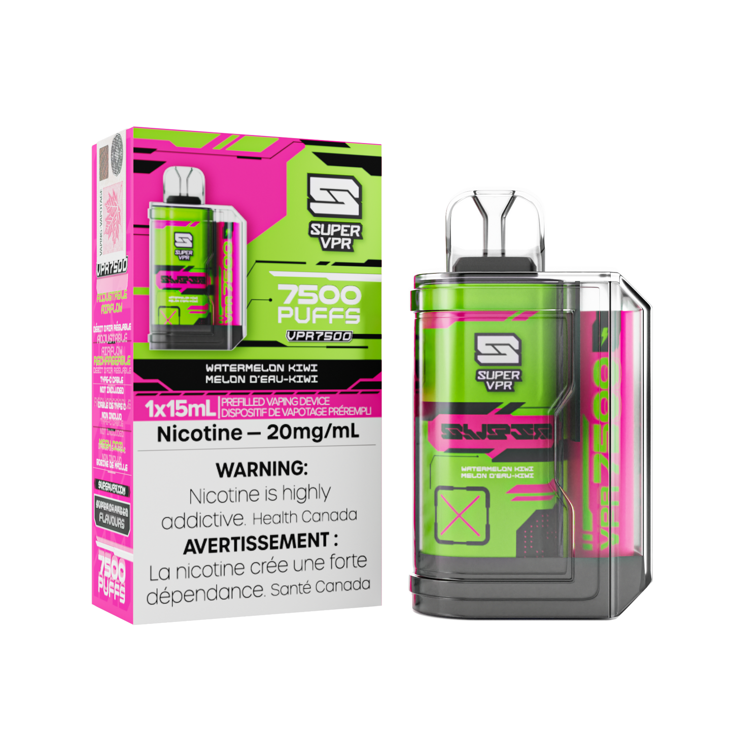 SUPER VPR 7500 DISPOSABLE BOX/5