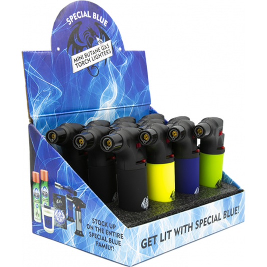 Special Blue Bernie Rubber Lighters - 12ct