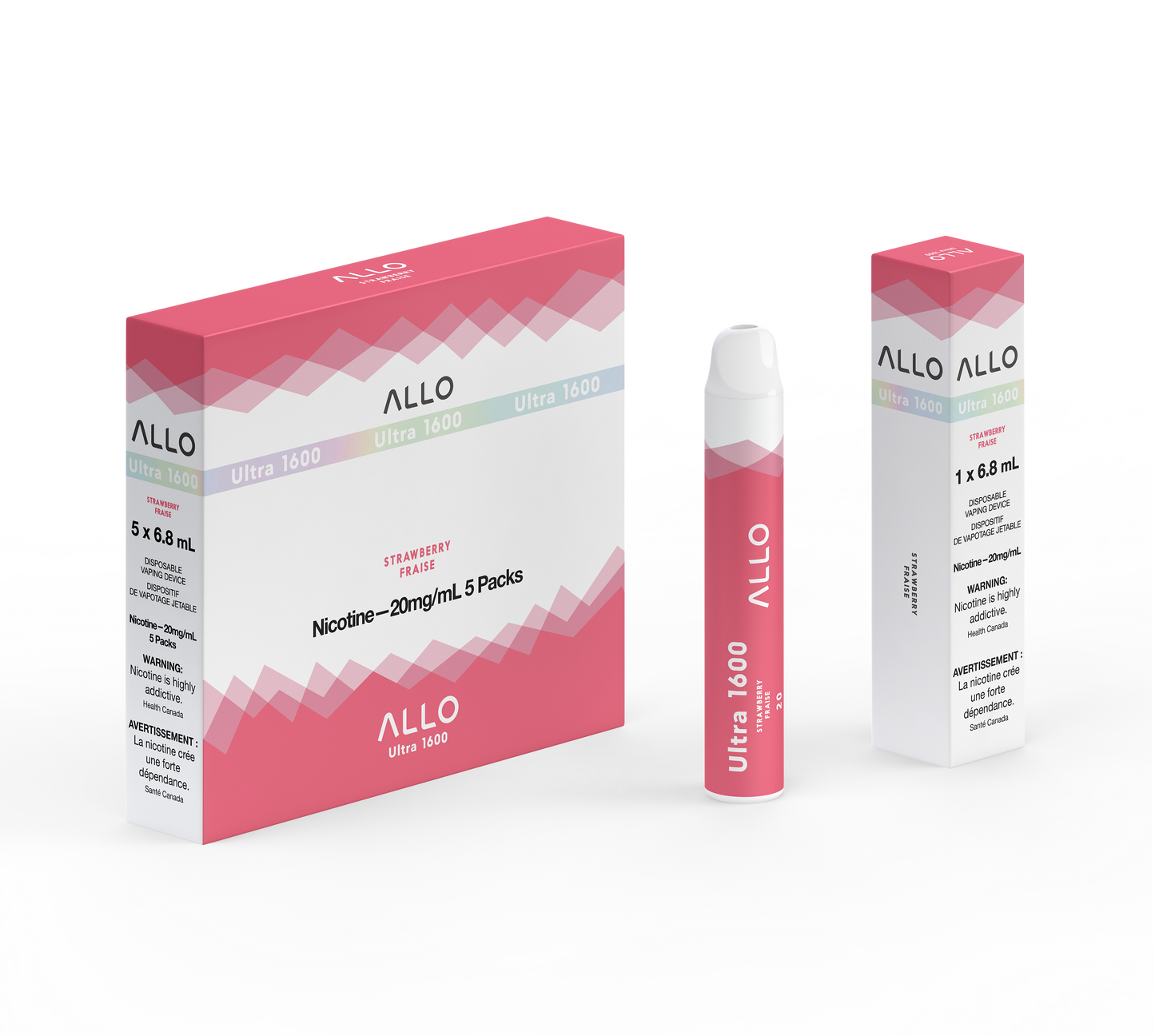 ALLO ULTRA 1600 DISPOSABLE 25PC/CARTOON