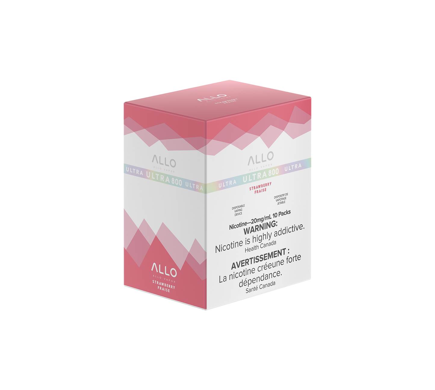 ALLO ULTRA 800 DISPOSABLE 10PC/CARTON